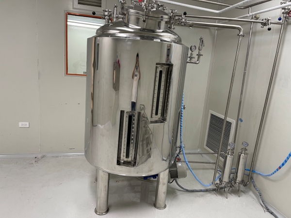 Bồn lên men Inox 316L đánh bóng Ra<0.4µm, dung tích 10-10.000L, áo nhiệt và cánh khuấy chuyên dụng