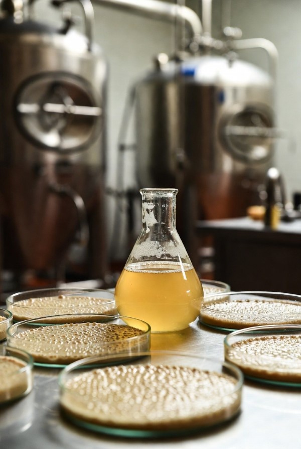 Nấm men Saccharomyces cerevisiae đóng vai trò quan trọng trong công nghiệp sản xuất bia, rượu vang