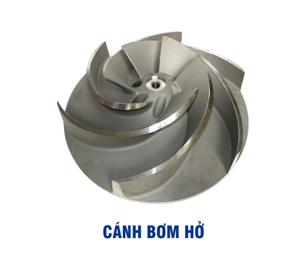 Cánh bơm hở của bơm ly tâm