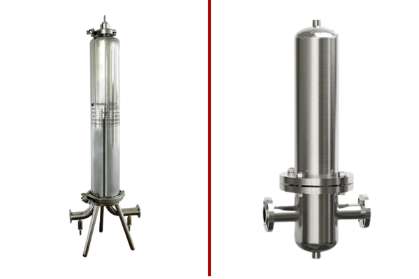 Chọn housing lọc nước và housing lọc khí tùy vào mục đích và môi trường sử dụng