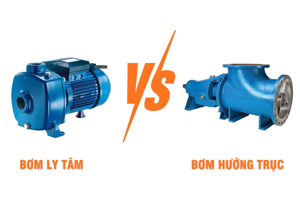 So sánh bơm ly tâm và hướng hướng trục có gì khác nhau