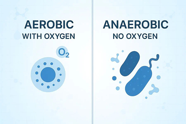Lên men hiếu khí và lên men kỵ khí