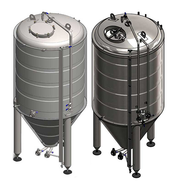 Bồn chứa lên men (fermenter tank) công nghiệp quy mô lớn