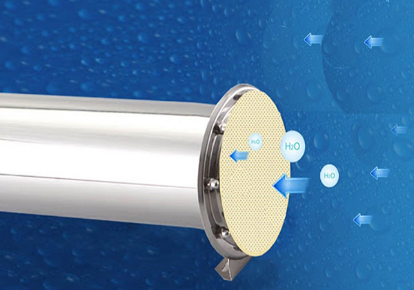 Màng lọc UF Ultrafiltration với kích thước lỗ 0,01–0,1 µm phân tách dựa trên kích thước hạt