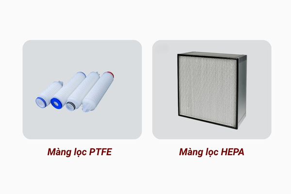 Màng lọc PTFE và HEPA dùng cho lọc vô trùng khí trong bioreactor